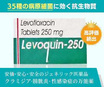 レボクイン（クラビット）