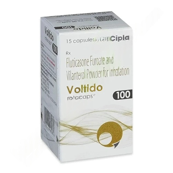 フルチカゾンフランカルボン酸エステル（100mcg）+ビランテロール（25mcg）